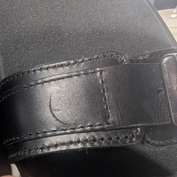 Dr. Martens | Myles Brando Leather Buckle Slide Sandals - Picture 11 of 11